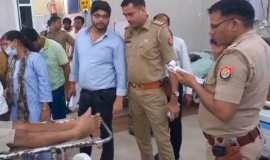 जमीनी विवाद में भाई ने मारी भाई को गोली, आगरा रेफर