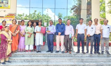 गरिमा कुशवाहा को कृषि विकास पर जनसंख्या का अभिप्रभाव के भौगोलिक अध्ययन पर मिली पीएच.डी