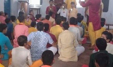 संस्कृत प्रतिभा खोज में चुनार का दबदबा, छात्रों ने मारी बाजी