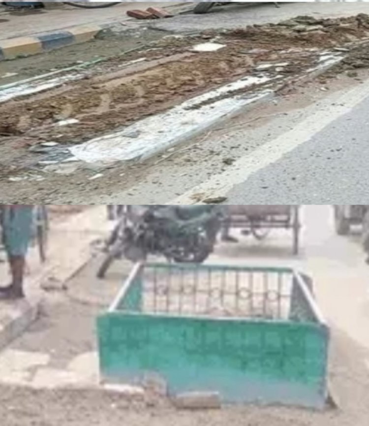 वाराणसी : सैय्यद बाबा की मजार को लोक निर्माण विभाग ने हटाया