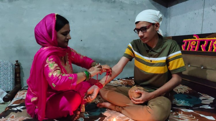 जींद : जिलाभर में धूमधाम से मनाया रक्षा बंधन पर्व