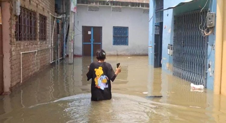गंगा का कहर जारी, ग्रामीण और लेकर शहरी इलाकों में घुसा बाढ़ का पानी