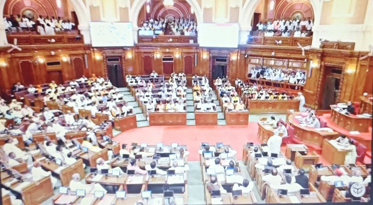 विधानसभा में विकसित भारत विकसित उत्तर प्रदेश दृष्टि पत्र 2047 पर चर्चा जारी