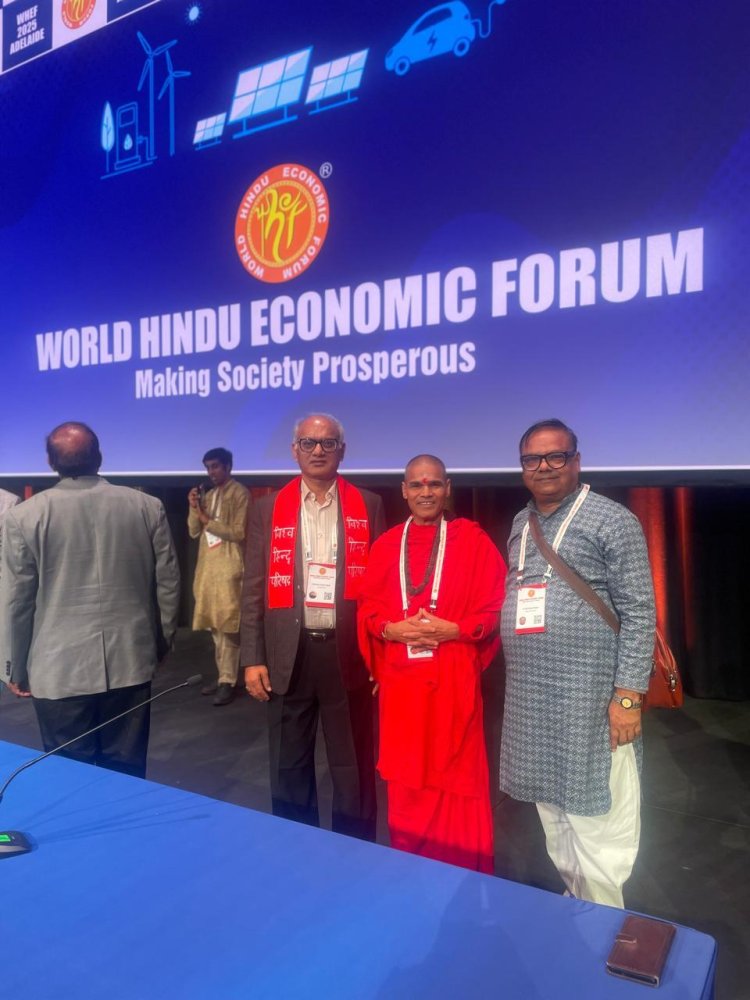 भारत को विश्व पटल पर प्रसिद्ध करने के लिए संकल्पित है विश्व हिंदू आर्थिक मंच : डॉ राजकमल गुप्ता