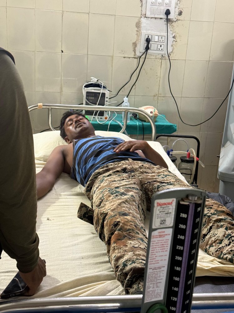 छत्तीसगढ़ के बीजापुर में आईईडी ब्लास्ट, डीआरजी का एक जवान बलिदान, 3 घायल