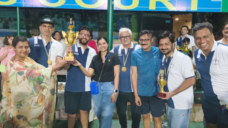 लान टेनिस-बैडमिंटन प्रतियोगिता में डाक्टरों ने दिखाया हुनर, प्रतियोगिता में 40 डाक्टरों ने किया प्रतिभाग