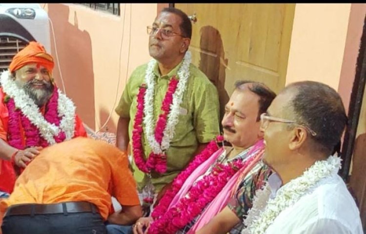 श्री प्राचीन दधिकान्दो कमेटी में रूद्रसेन जायसवाल पुनः अध्यक्ष एवं सत्येन्द्र तिवारी महामंत्री घोषित