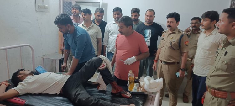 प्रतापगढ़ में पुलिस मुठभेड़ के दौरान पचास हजार का ईनामी गिरफ्तार