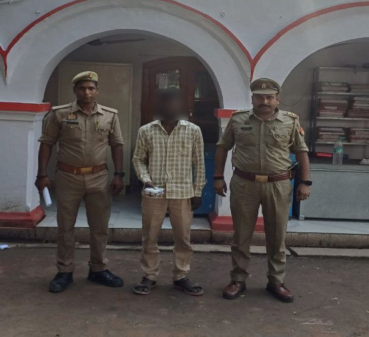 प्रयागराज: लूट मामले में बीस हजार का इनामी बदमाश गिरफ्तार