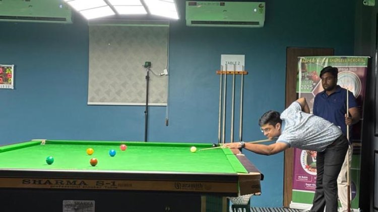 यूपी स्टेट 6 रेड स्नूकर चैम्पियनशिप : प्रयागराज के मयंक और जाहिब जीते
