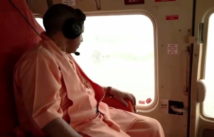 उत्तर प्रदेश की सरकार बाढ़ पीड़िताें के साथ खड़ी : मुख्यमंत्री योगी