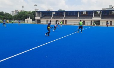 प्रदेश स्तरीय सीनियर पुरुष हॉकी प्रतियोगिता में झांसी ने मेरठ को 3-0 से हराया