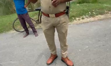 अभद्र व्यवहार करने वाला दरोगा लाइन हाजिर