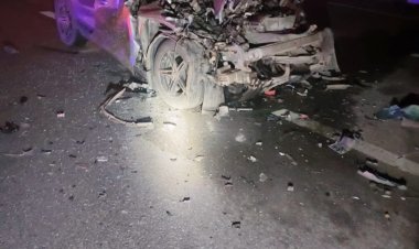 अमेठी में भीषण सड़क दुर्घटना, तीन की मौत।