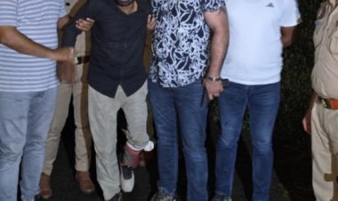 पुलिस मुठभेड़ में 25 हजार रुपये का इनामी शातिर लुटेरा घायल, गिरफ्तार