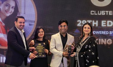 डॉ. सौरभ श्रीवास्तव को डेंटिस्ट्री एक्सीलेंस अवॉर्ड, चुनार का नाम रोशन