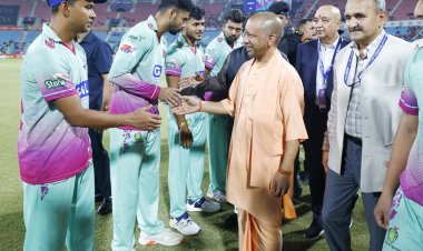 यूपी टी20 लीग युवाओं के लिए बेहतर, प्रदेश में बन रहे कई क्रिकेट स्टेडियम : सीएम योगी