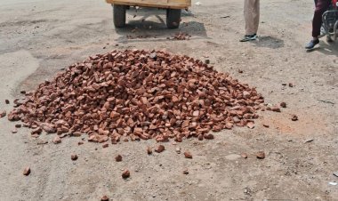 गाजियाबाद की सड़कें होंगी गड्ढा मुक्त, लोक निर्माण विभाग ने शुरू किया अभियान