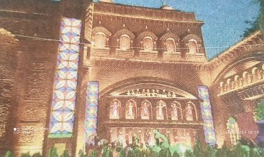 चंद्रशेखर आजाद दुर्गा पूजा समिति पंडाल में जन्म से लेकर मृत्यु तक की जीवन यात्रा को करेगा चित्रित