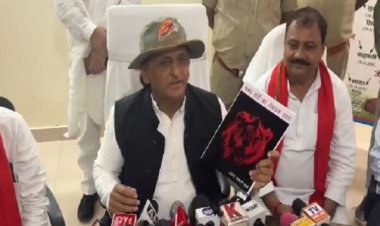 सपा अध्यक्ष अखिलेश यादव ने केंद्र सरकार की विदेश नीति को बताया फेल