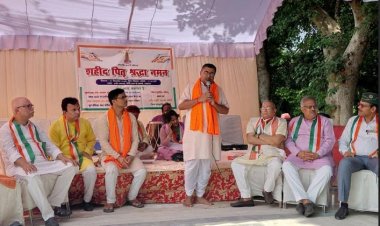 तर्पण-समर्पण के संकल्पों के साथ देश के लिए जिएं: सुभाष