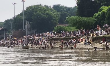 रामगया घाट पर आस्था का सैलाब, लाखों ने किया पिंडदान