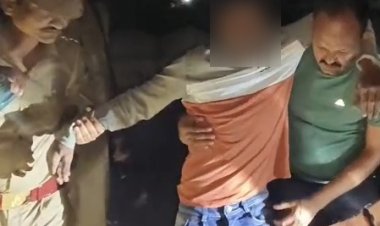 मुठभेड़ में एटा का इनामिया गैगस्टर गिरफ्तार, गोली लगी