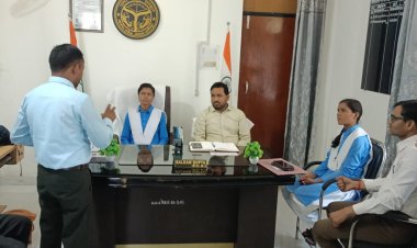 इंटरकालेज की छात्रा मोहिनी एक दिन के लिए बनी एसडीएम