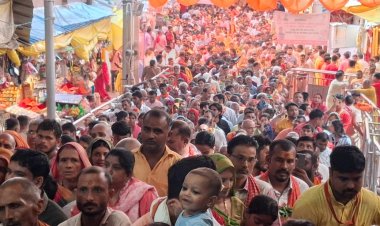 शारदीय नवरात्रि: उत्तर प्रदेश के देवी मंदिरों में अब तक 40 लाख से ज्यादा श्रद्धालुओं ने टेका मत्था