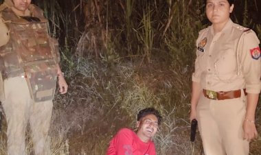 25 हजार का इनामिया औरंगजेब मुठभेड़ में घायल