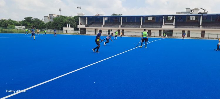 प्रदेश स्तरीय सीनियर पुरुष हॉकी प्रतियोगिता में झांसी ने मेरठ को 3-0 से हराया