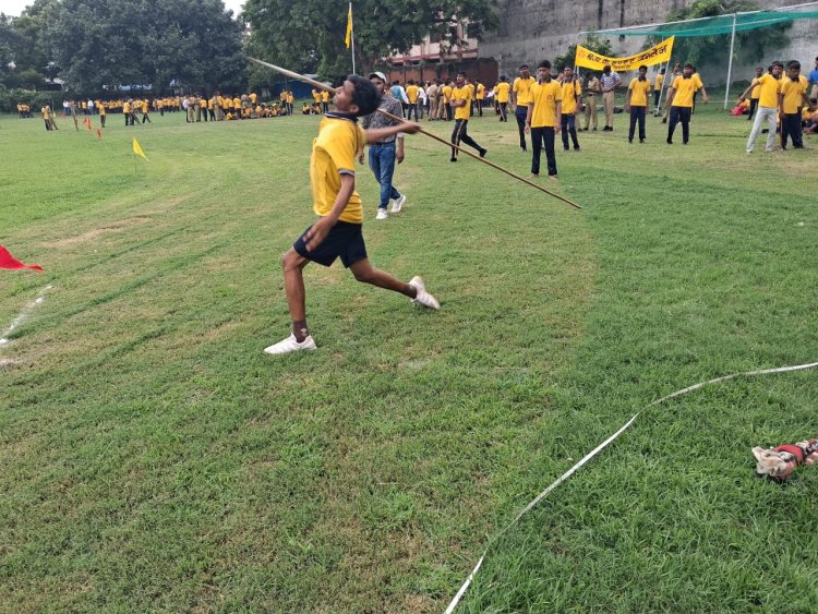 100 मीटर दौड़ में शिवम, स्वास्तिक और मुदस्सिर ने बाजी मारी