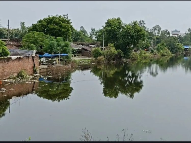 कन्नौज: गंगा फिर उफान पर, नरौरा बांध से छोड़ा गया 186672 क्यूसेक पानी