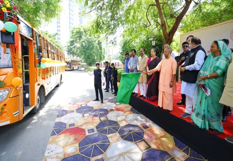 परिवहन विभाग बनेगा विकसित उत्तर प्रदेश का सारथी : सीएम योगी