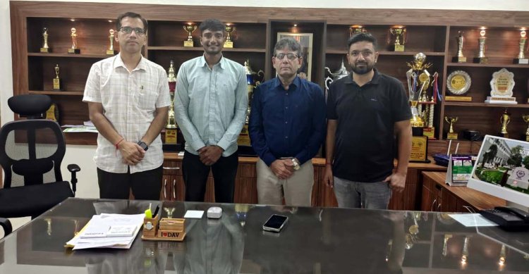 हिसार : दयानंद कॉलेज की एनसीसी एयर विंग कैडेट् का ओटीए में चयन