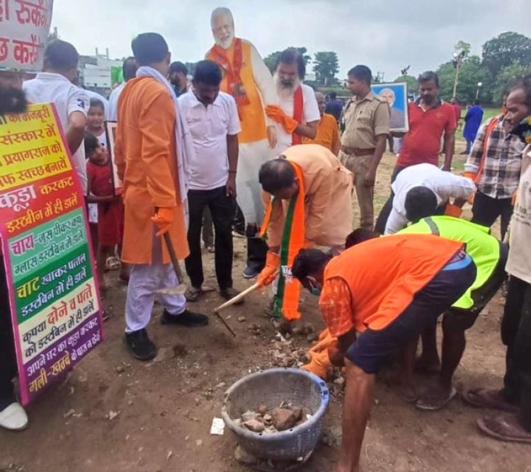 प्रधानमंत्री नरेंद्र मोदी स्वच्छ भारत मिशन के योद्धा : गणेश केसरवानी