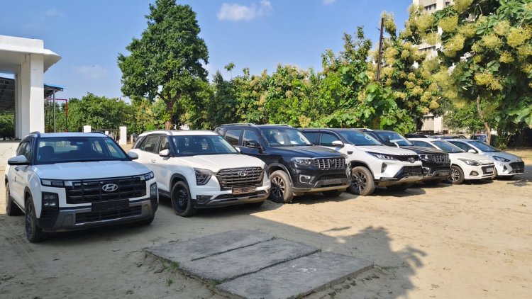 कार चोर गिरोह का खुलासा, पकड़े गये हरियाणा व राजस्थान निवासी तीन आरोपित, दो फरार