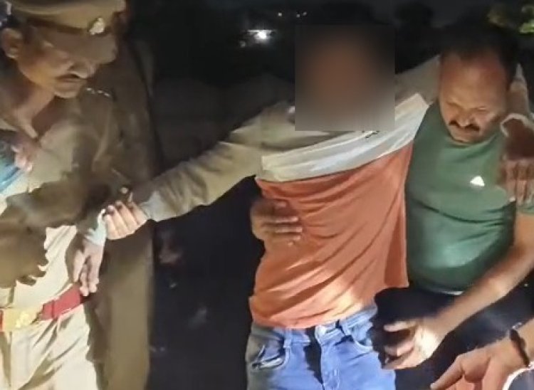 मुठभेड़ में एटा का इनामिया गैगस्टर गिरफ्तार, गोली लगी