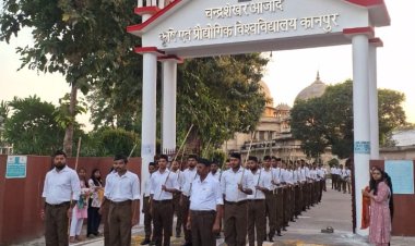 संघ शताब्दी वर्ष के तहत मनाया गया विजयदशमी उत्सव