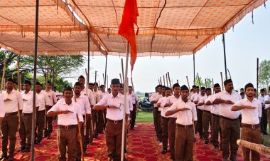 पंच परिवर्तन आधारित है संघ का पथ संचलन: जिला कार्यवाह