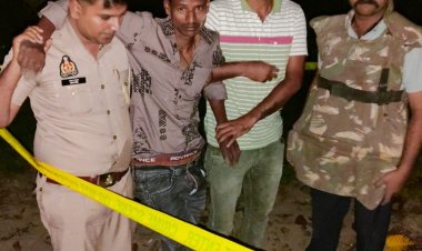 25 हजार का इनामी अपराधी करण मुठभेड़ में गिरफ्तार, पैर में लगी गोली