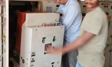 वरुणा पार क्षेत्र में कम वोल्टेज और विद्युत कटौती से मुक्ति के लिए फीडर की मरम्मत