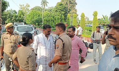 आकाशवाणी गोरखपुर में हंगामा, भाजपा नगर उपाध्यक्ष पर सिक्योरिटी गार्ड का हमला