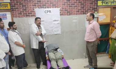 सीपीआर तकनीक से बचाई जा सकती हैं जिंदगियां : डॉ रोहित पाठक