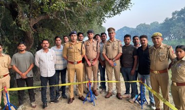 मुठभेड़ में मैनपुरी के तीन लुटेरे गिरफ्तार, दो गोली लगने से घायल