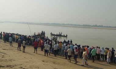 गाजीपुर: गंगा नदी में डूबी तीन लड़कियाें में दाे की माैत, एक लापता