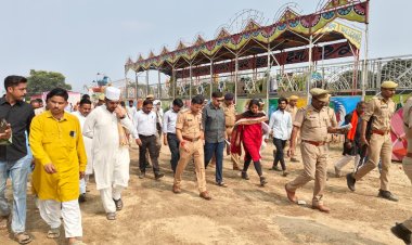 जिलाधिकारी व पुलिस अधीक्षक ने परखीं झाड़ीशाह मेले की सुरक्षा तैयारियां