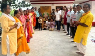 कलम -दवात का पूजन कर मनाई गई चित्रगुप्त जयंती