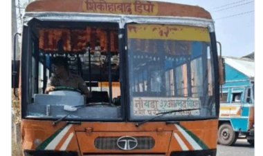 बेकाबू रोडवेज बस ने चार लोगों काे रौंदा, वृद्ध की मौत, तीन घायल