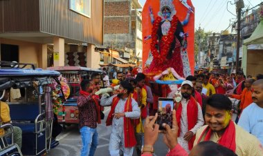 फारबिसगंज में चार दिवसीय माँ काली पूजा संपन्न, नम आँखों से दी गई माँ को विदाई